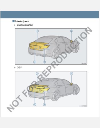 lexus gs 200t gs 350& gsf 2015-2016 owners manual